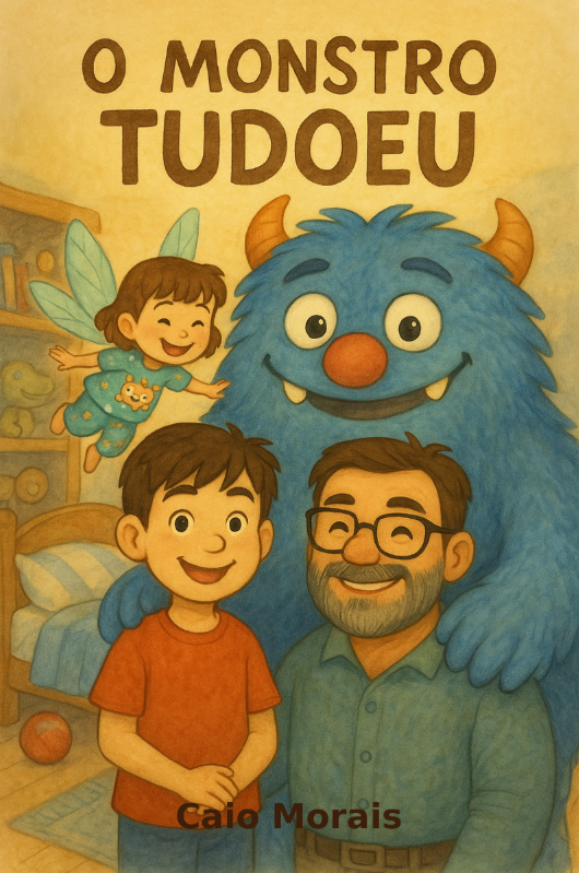 Capa do livro 'O Monstro Tudo Eu'